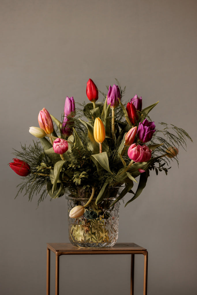 Ramo tulilpanes multicolor - El Taller de Lucia
