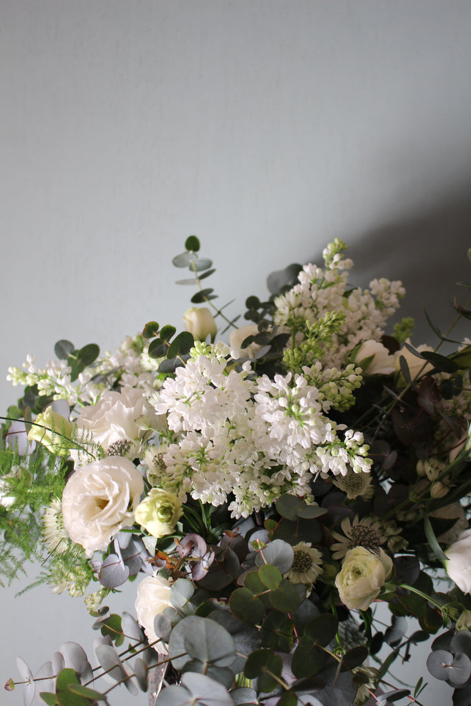 Galletero con flores silvestres - El Taller de Lucia